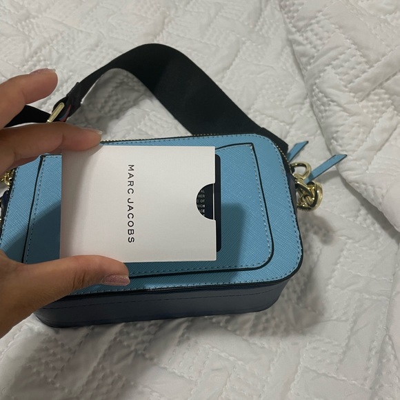 Original Marc Jacoba satchel. New never used. White and baby blue - Picture 5 of 7